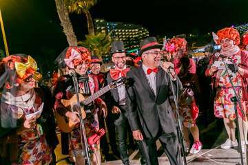 Maspamoon se despide con seis horas de música y fiesta y la quema de la sardina (Foto TA)